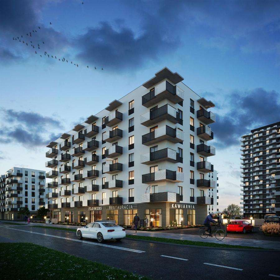 Nowoczesny Apartament Na Promenadach Wroclawskich Exterior foto