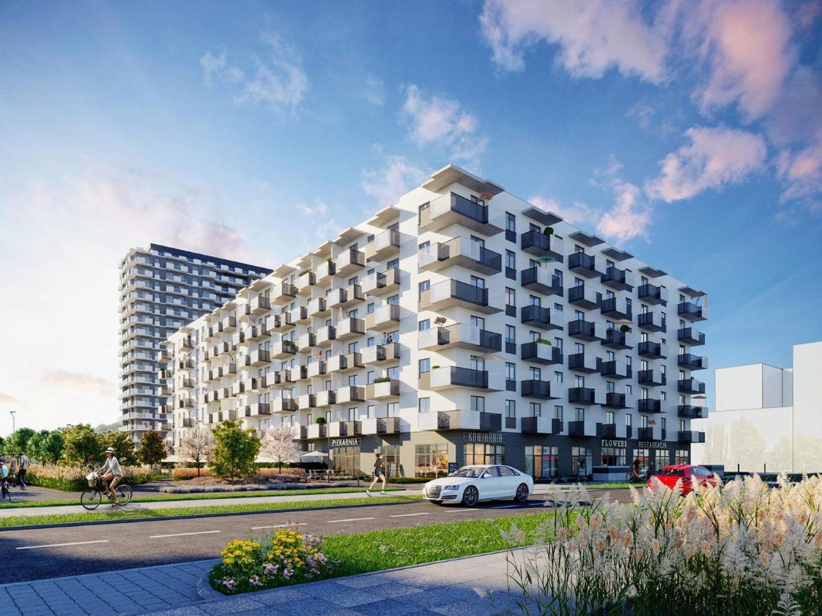 Nowoczesny Apartament Na Promenadach Wroclawskich Exterior foto